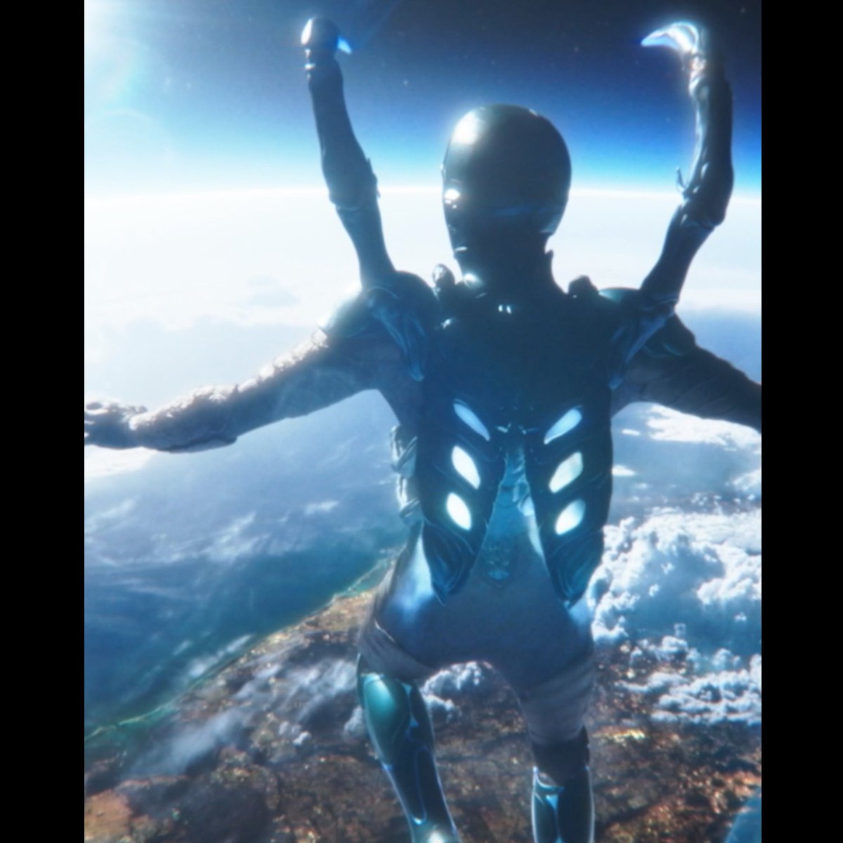 It’s about time we got our own superhero. In fact, ¡el mundo necesita más superhéroes Latinos! Oye NASA, NASA_ES, who helps your team power-up like the scarab? #BlueBeetle