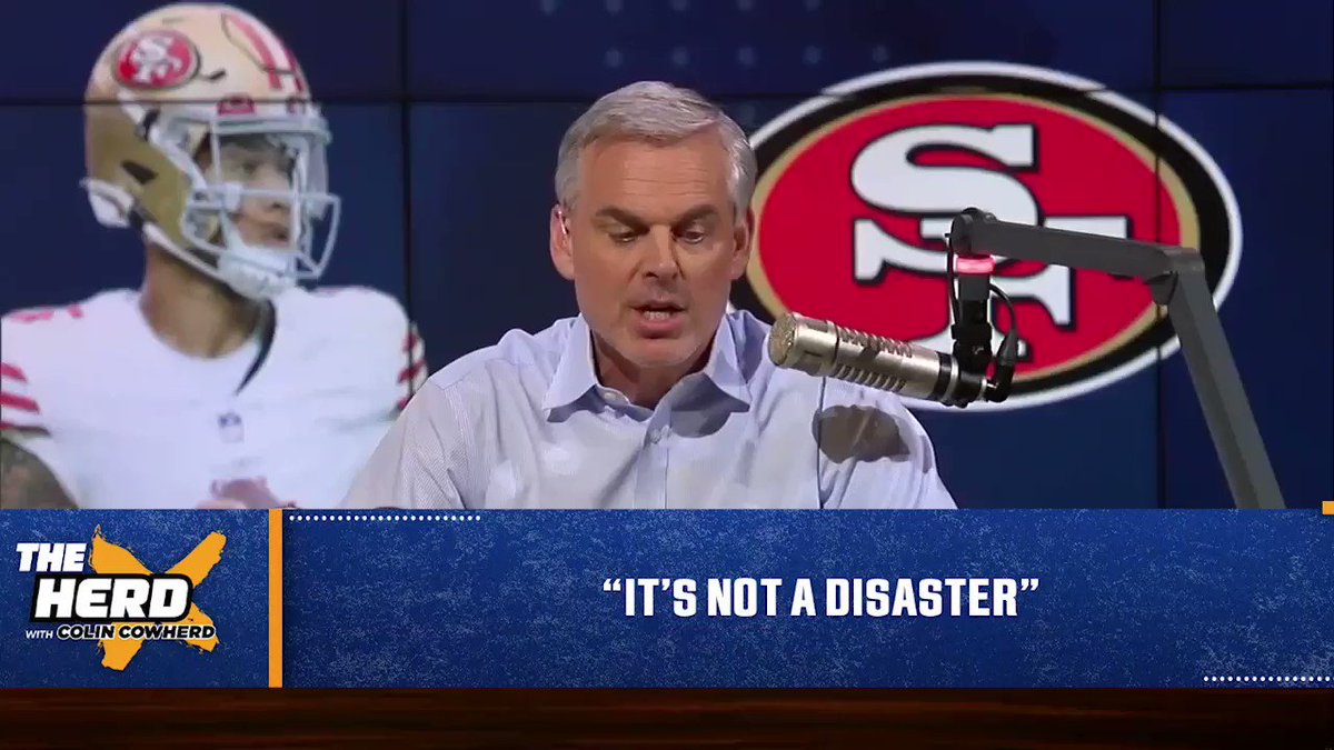 “Trey Lance is what happens to 75 percent of QBs drafted. He’s the league average.” — @ColinCowherd on what to make of the 49ers’ QB