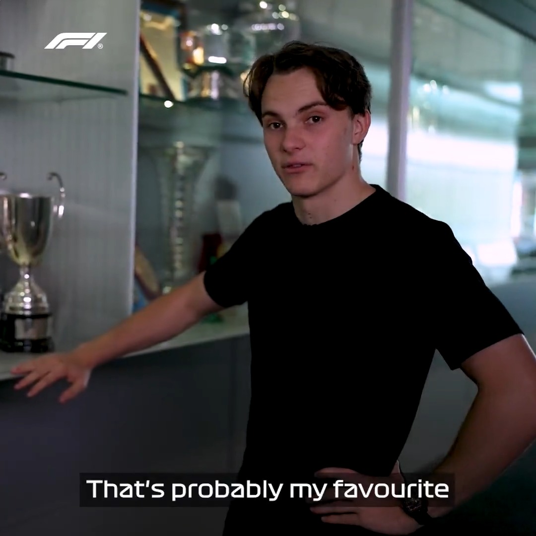 You'll never guess Oscar Piastri's favourite McLaren winner's trophy 😄 Join the Aussie rookie for a very personal tour of the iconic McLaren Mastercard Formula 1 Team Technology Centre 🧡 #F1