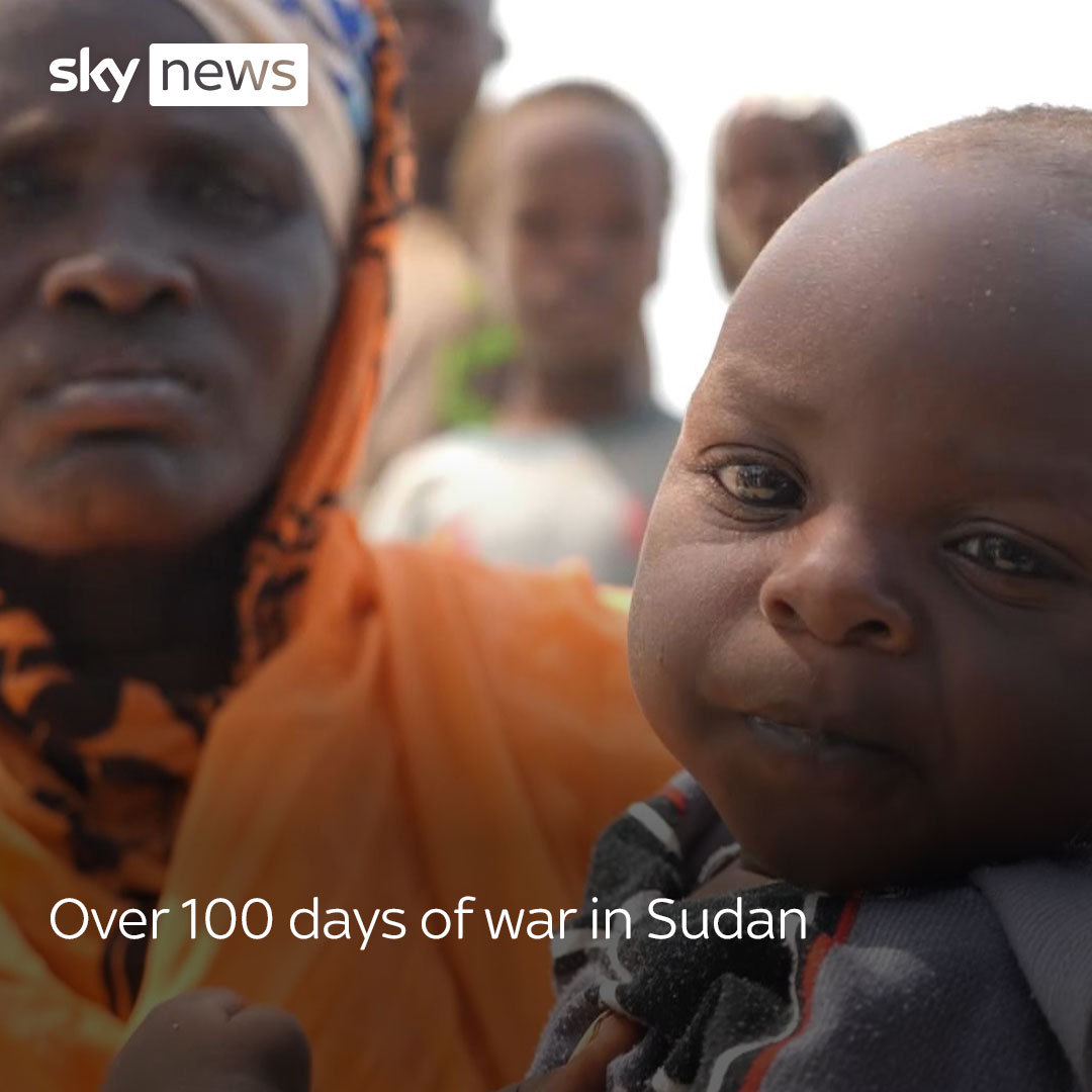 Refugees are arriving in Chad every day, fleeing the war in Sudan. Most of them women and children from the Masalit tribe, escaping targeted ethnic attacks. More on the story here 👉