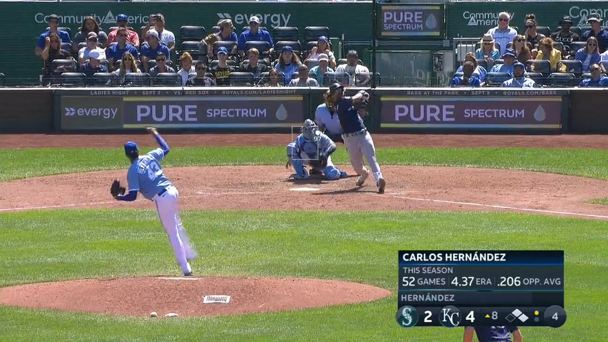 JULIOOOOOOOO! He's 5-for-5 and his last hit was DESTROYED!