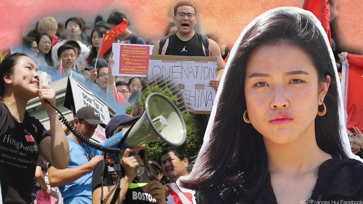 “生活在美国对比香港绝对安全很多，但我会说100%安全吗？不会。”流亡美国的香港活动人士许颖婷说。因组织声援香港集会，她曾被一名华人男子跟踪。“中国的爪牙，还有它的影响其实到处都是，”她说。美国官员警告，威权国家跨国镇压手段愈发胆大妄为。#原声带 完整版：