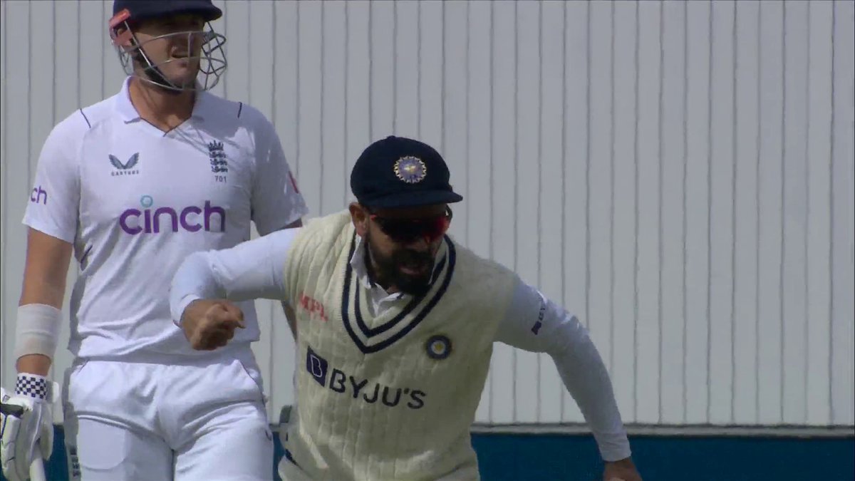 The energy of Virat Kohli on the field is always special...!!!