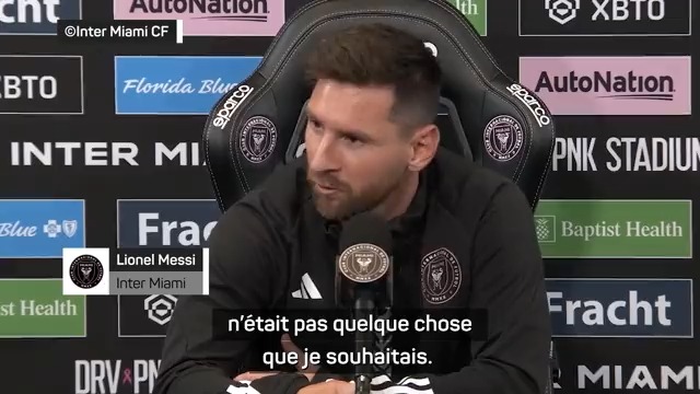 🎙 Lionel Messi : "Aller au PSG, ce n'était pas mon souhait" #Interview #beINSPORTS