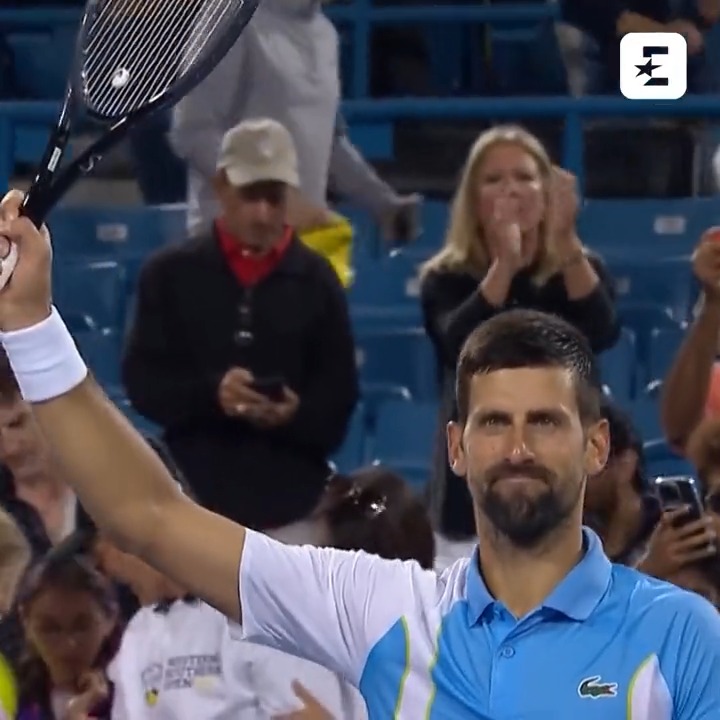 Novak is too cold with it 🥶 The 𝙗𝙚𝙨𝙩 𝙗𝙞𝙩𝙨 from Novak Djokovic's 19th encounter with Gael Monfils 💪 (via ATP Tour)