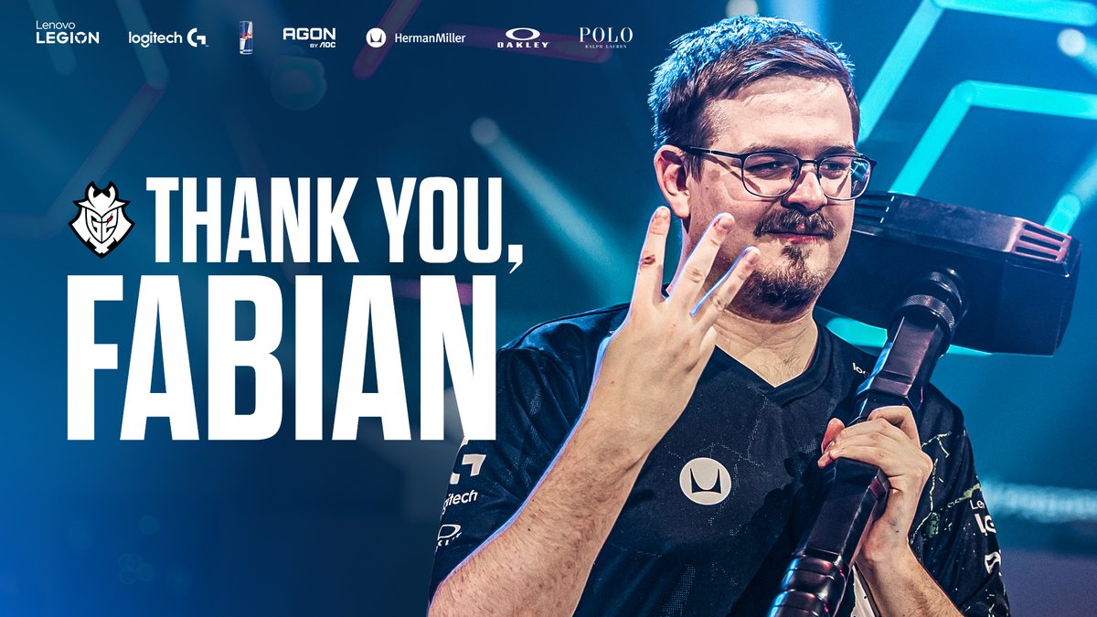A legend, an emperor, a god. Today we say goodbye to Fabian, good luck in the future ❤️