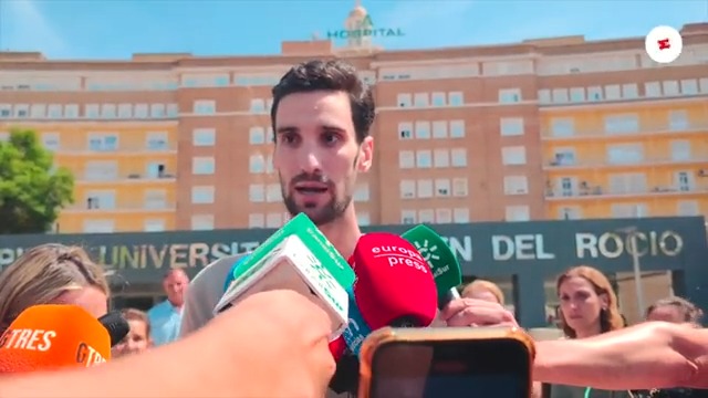 "Ha sido un sueño. Me desperté aquí en el hospital y, gracias a Dios, he salido y me siento muy feliz" Sergio Rico González 💪💪 📹 Ramón Navarro