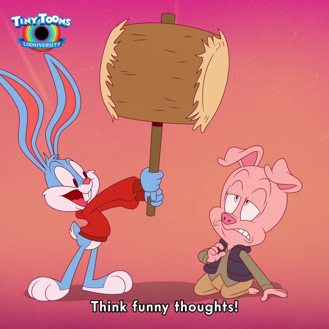 Looney lessons are in session 🐰 ✏️ 🎒💥 Tiny Toons Looniversity starts 9/8 on @streamonmax and next day at 9a on Cartoon Network! Looney Tunes #CartoonNetwork #TinyToons #TinyToonsLooniversity #LooneyTunes #bugsbunny