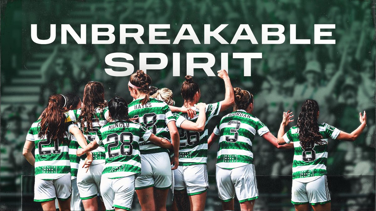 📽 Unbreakable Spirit follows the run-in of Celtic FC Women’s thrilling 22/23 season with a behind-the-scenes look at the highs and lows of the Ghirls’ campaign. Watch as Fran’s side reflects on an inspirational year, whilst looking ahead with excitement to their 23/24 season 🍀