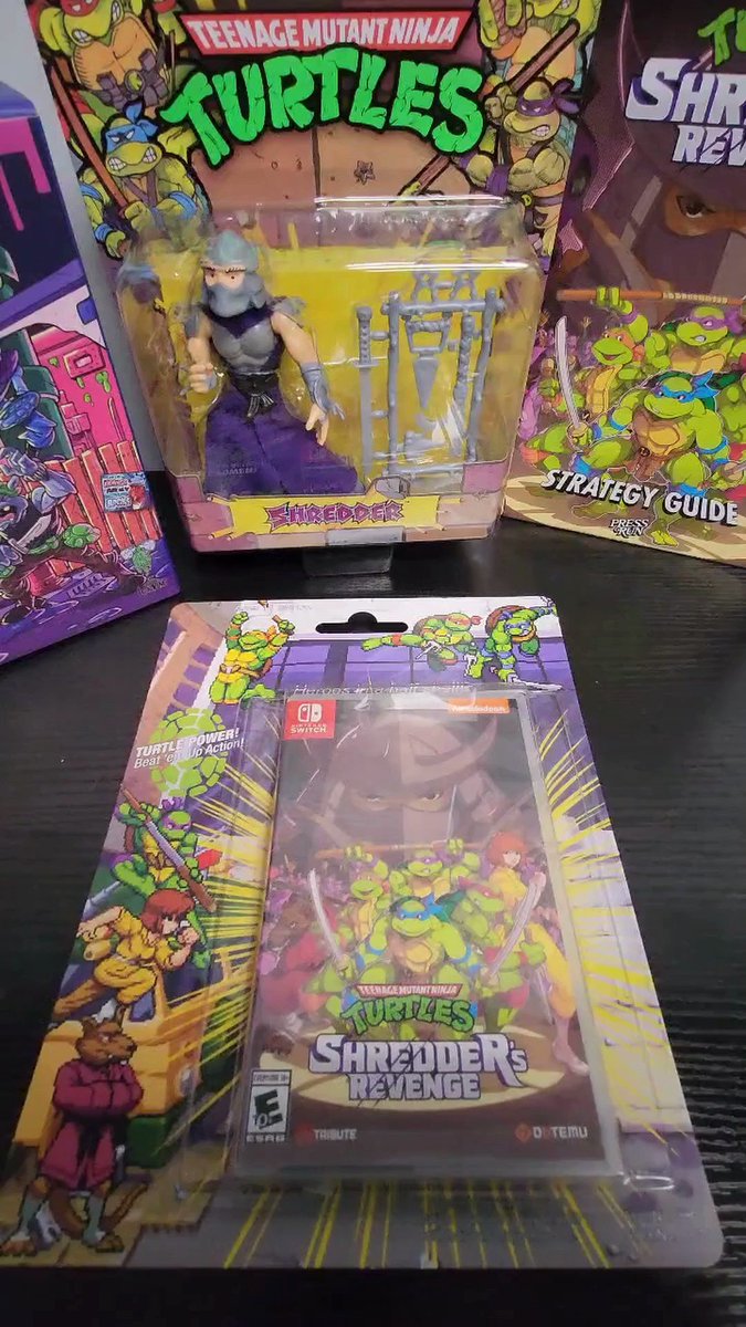 Ever wish you could re-blister your favorite blister-packed items? Luckily, the blister-packed copy of TMNT: Shredder's Revenge included in the Radical Edition can come and go out of the packaging with ease. Just watch this handy vid to see how (and to see where that 🍕is hiding...)!