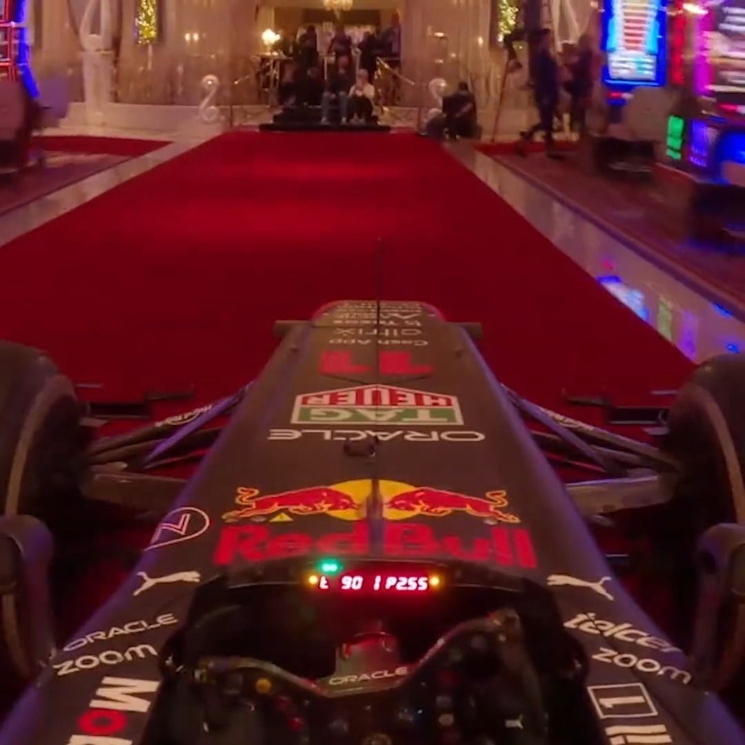 There's a new player in town 😉🎰 Las Vegas, we cannot wait to see you soon! 🤩 🎥 Oracle Red Bull Racing #F1 #LasVegasGP