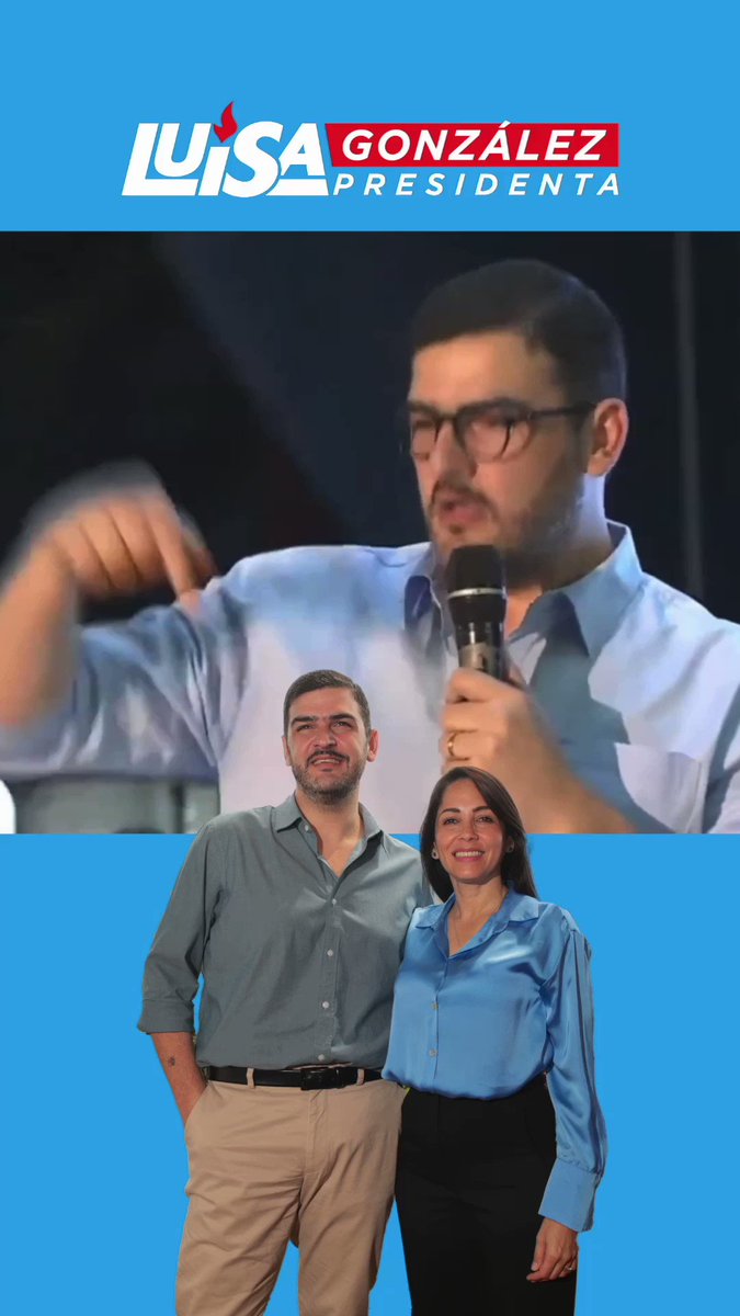 Tal como lo dijo Aquiles Álvarez, en la Revolución Ciudadana trabajamos incansablemente para que volvamos a tener una patria digna con seguridad, salud y bienestar. #LuisaPresidenta
