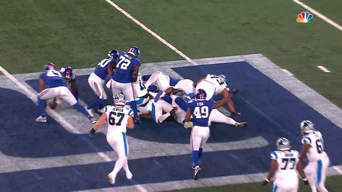 .New York Giants defense is on a roll 💪 📺: #CARvsNYG on @NFLNetwork 📱: Stream on #NFLPlus