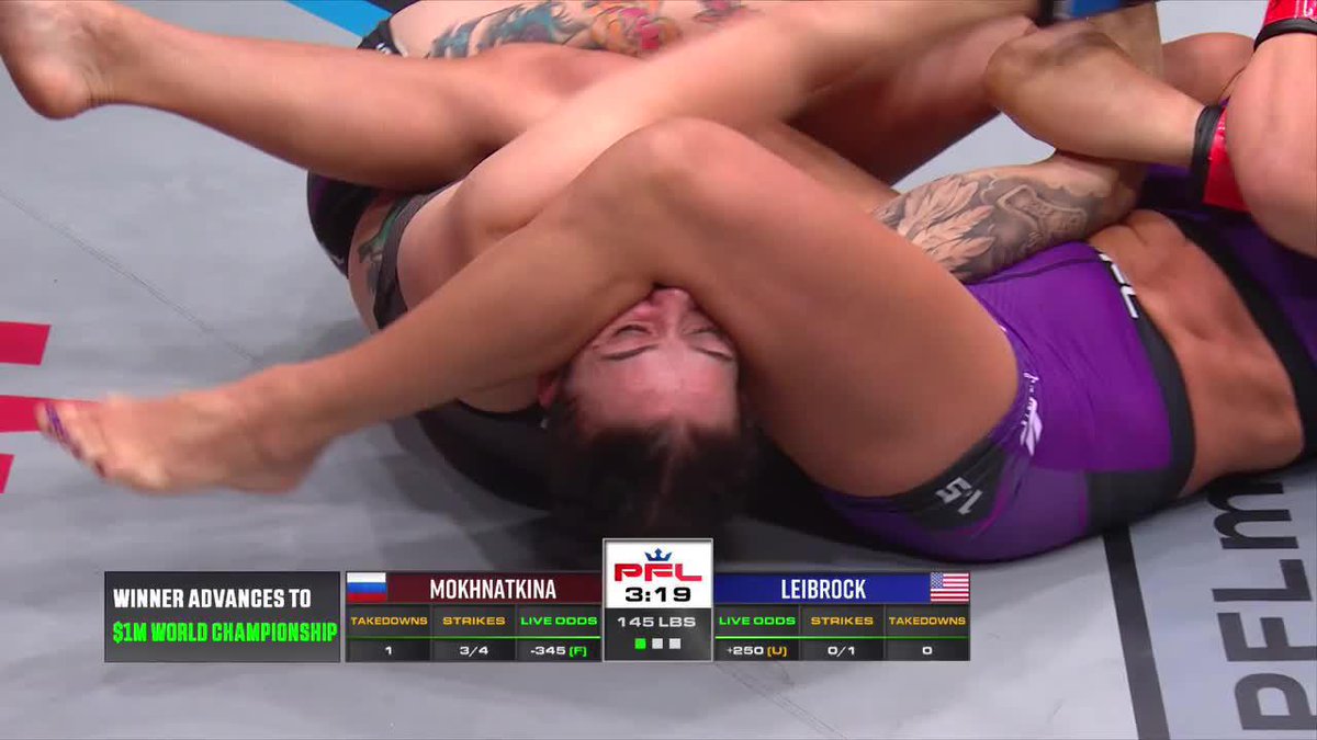 Marina Mokhnatkina is going to the 2023 #PFLWorldChampionship!!!! #PFLPlayoffs LIVE NOW 🇺🇸 ESPN 🌎
