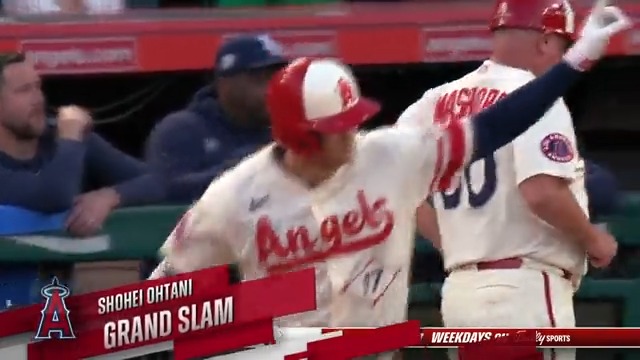 【 #エンゼルス 】#大谷翔平 出たぞグランドスラム！！！ファンの期待に応える第43号はライトへの勝ち越しの満塁ホームランとなりました🔥 #日本人選手情報