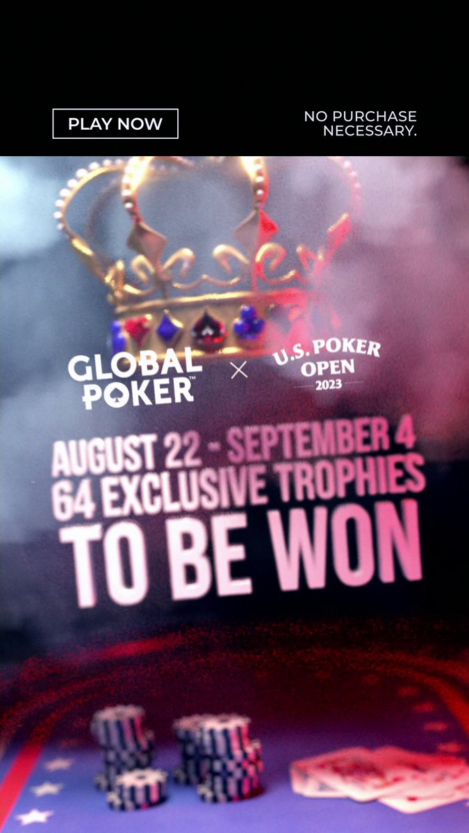 ONE lucky follower will PLAY FOR FREE in tomorrow's GC20M & SC75K Scrimmages! Just LIKE, RT, & COMMENT your #GlobalPoker username. We'll draw another winner if this gets 2️⃣0️⃣0️⃣ RTs by 12:01 AM ET tomorrow, 8/20. NO PURCHASE NECESSARY.