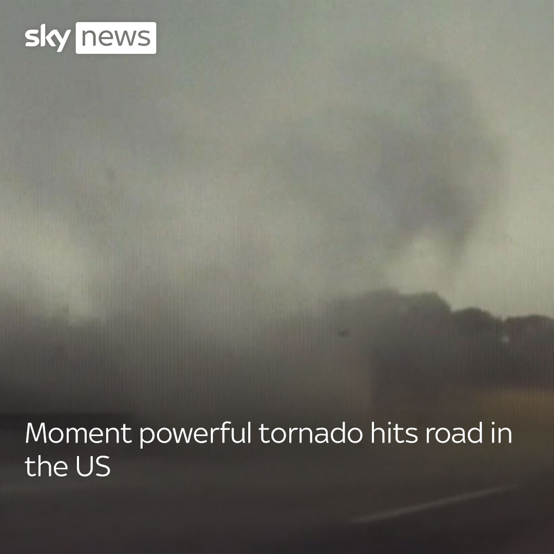 This dashcam footage captured the moment a powerful tornado touched down in Rhode Island, US. Read more 🔗
