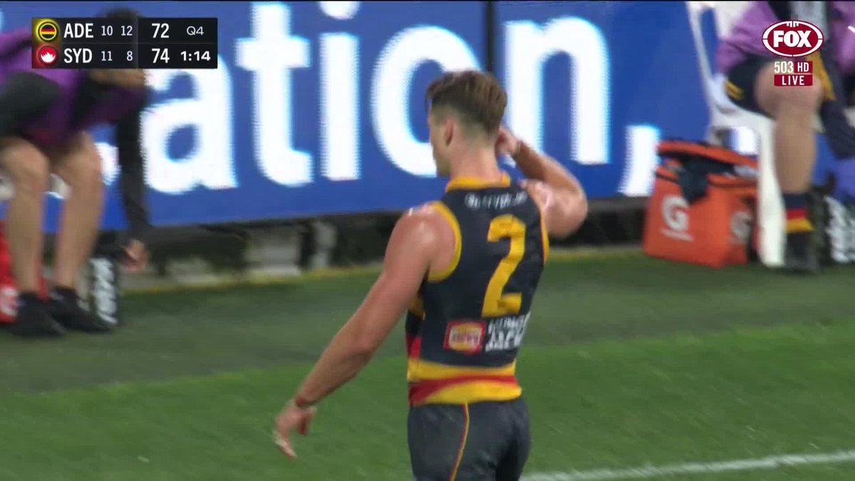 IT HIT THE POST! The Crows thought they were home! 😱 📺 Watch #AFLCrowsSwans LIVE on ch. 503 or stream on Kayo: ✍️ BLOG 🔢 MATCH CENTRE