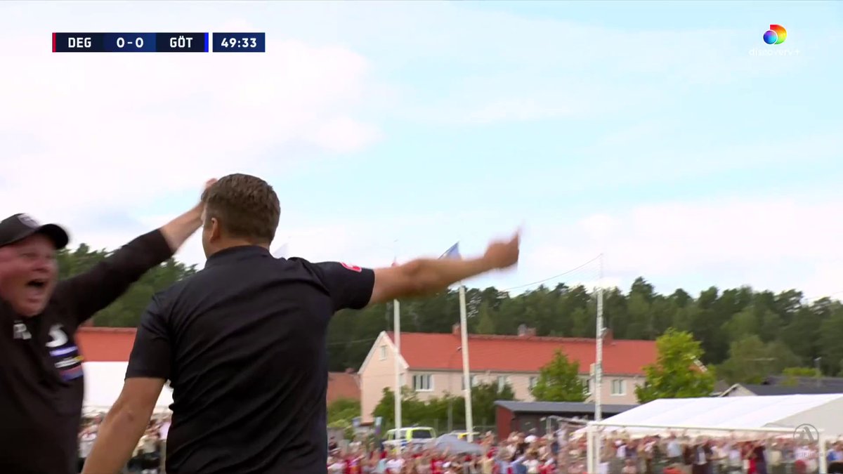 Gustav Granath ger Degerfors ledningen mot IFK Göteborg med sitt andra allsvenska mål i karriären! 🔴⚪ Se matchen på