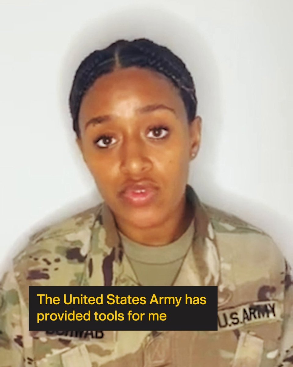 1st Lt. Bethlehem Schwab’s ultimate goal is to achieve stability in all aspects of her life, and serving in the Army Reserve has made that possible. 📷: 1st Lt. Bethlehem Schwab