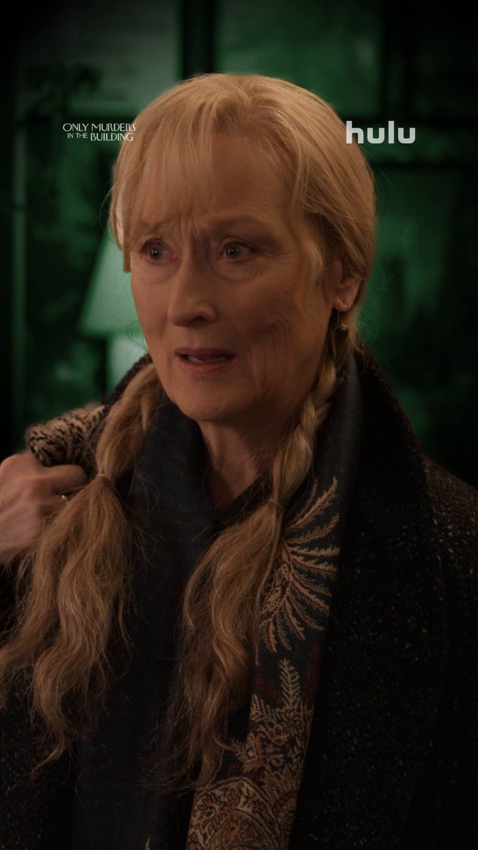 Two words: ✨Meryl Streep✨ #OnlyMurders is now streaming on Hulu. New episodes Tuesdays.