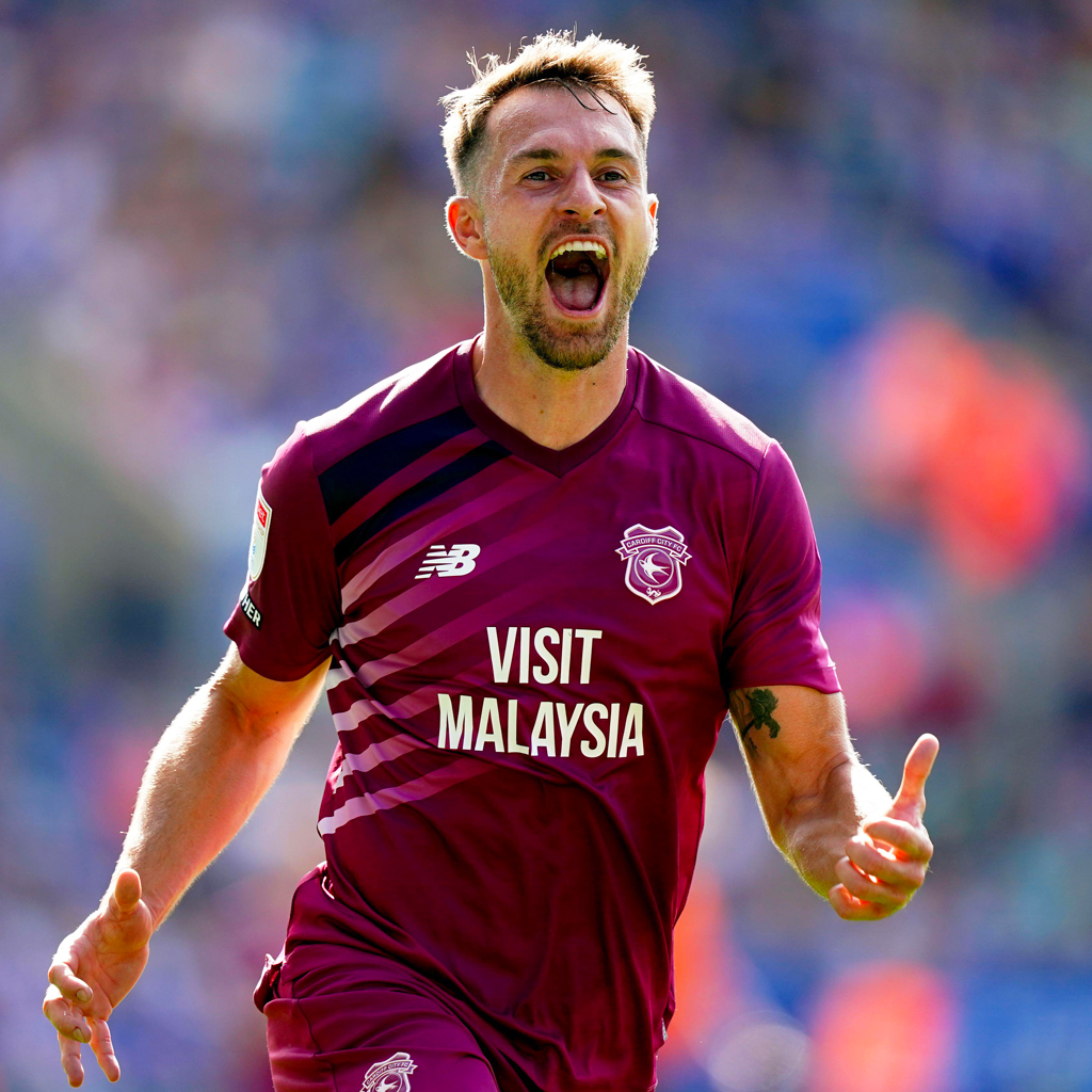 🏴🚀 Aaron Ramsey with an absolute rocket vs Leicester City today!