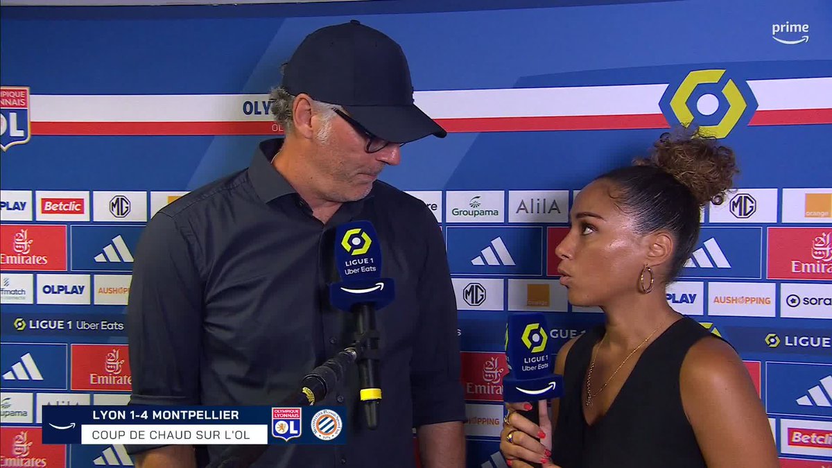 Laurent Blanc sur les résultats de l’OL : « Qu’est ce qu’il faut faire ? Il faut changer l’entraîneur. » 🤯 🎥 Prime Video Sport France