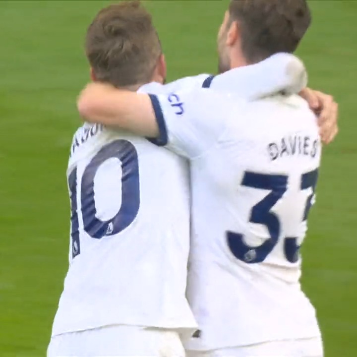 The icing on the cake at Tottenham Hotspur Stadium! 🤩