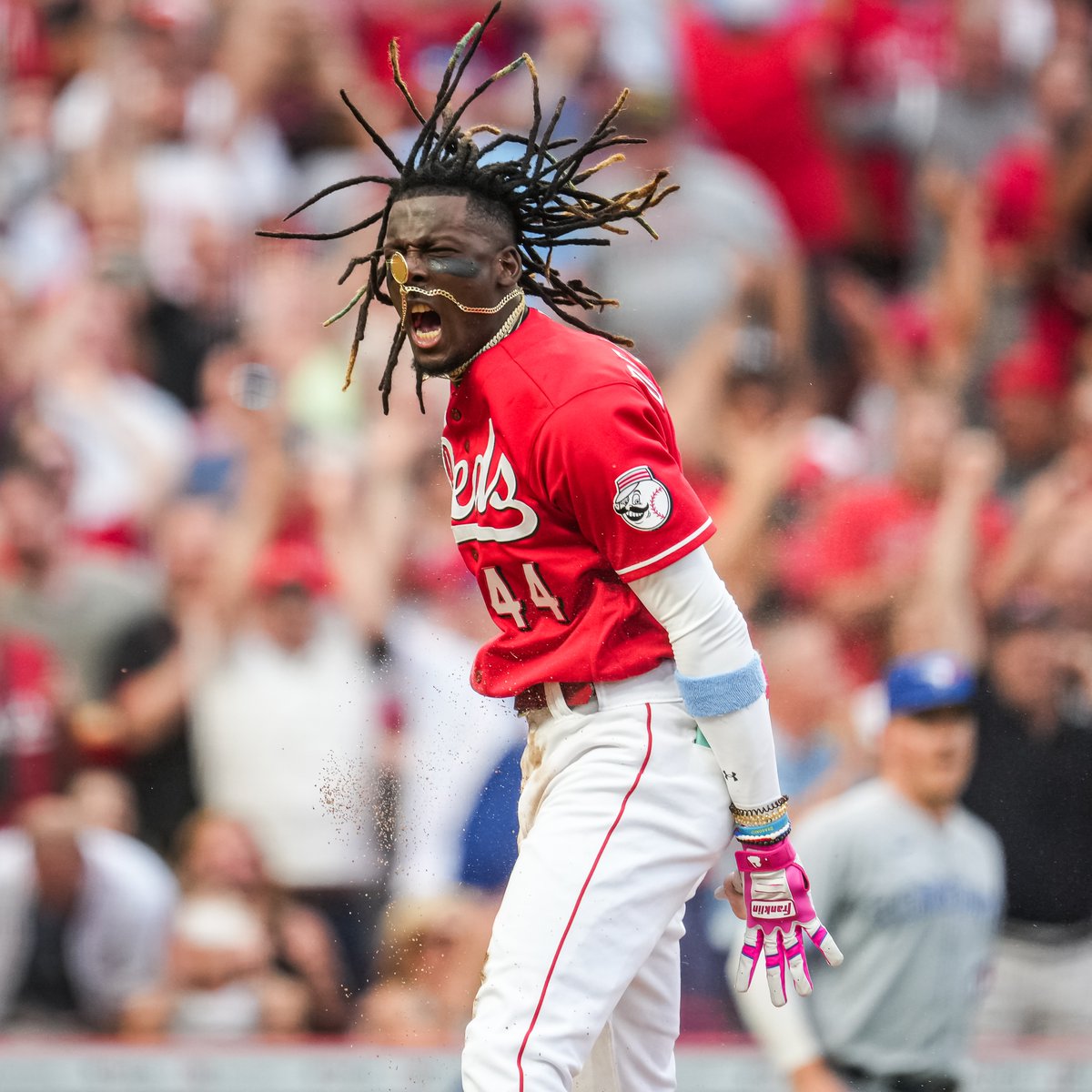 Presenting: the fastest man in baseball. Elly De la cruz