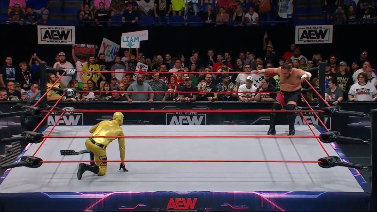 The Golden Vampire is CM PUNK!!! Watch #AEWCollision Fight For The Fallen LIVE on TNT! Samoa Joe| player/coach