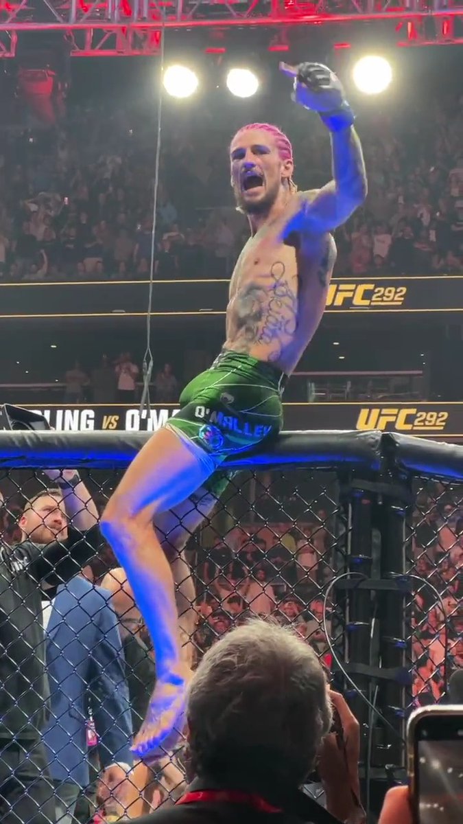 "DOUBT ME NOW!" 😤 #UFC292