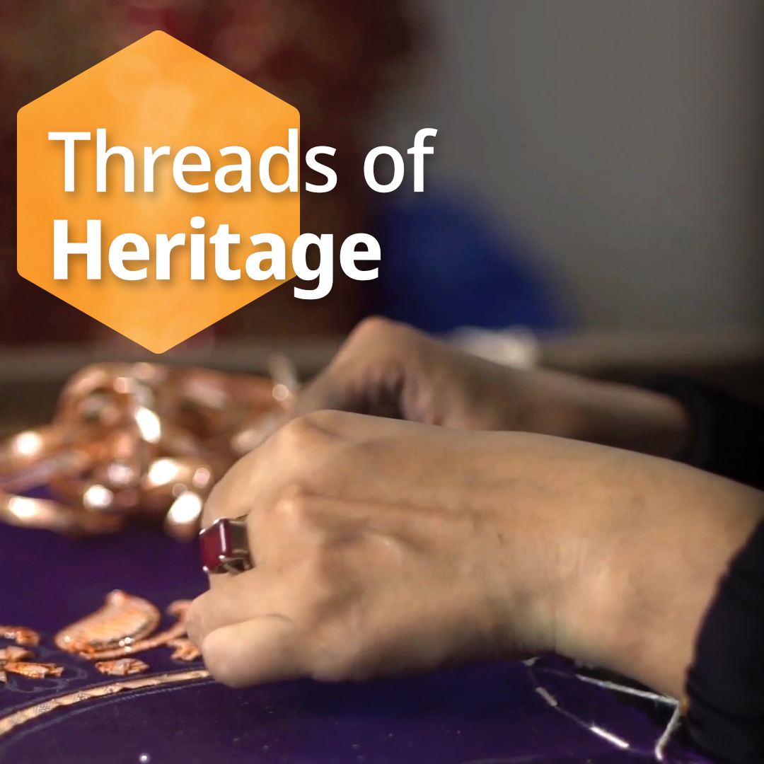 From rural Pakistan🇵🇰 to the global stage Women embroiderers in rural areas are blending traditional stitches with contemporary trends – taking their artistry beyond borders