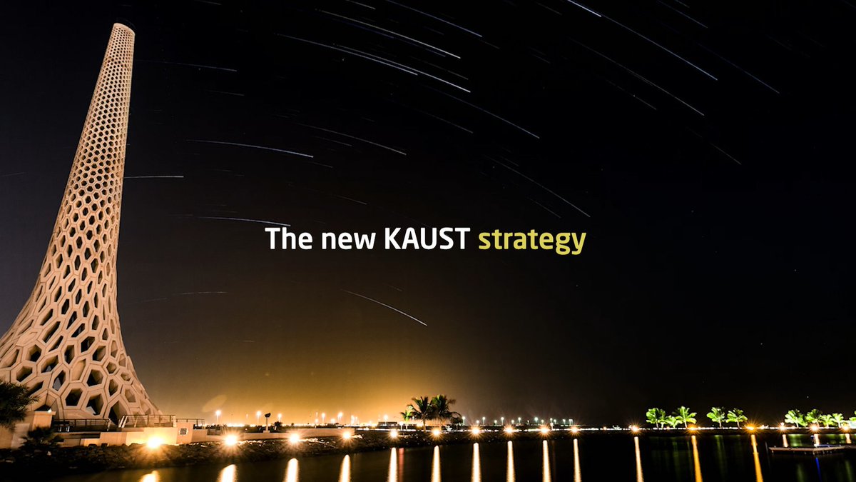 A new era of accelerated impact Discover the #KAUST strategy #AcceleratingImpact #SaudiVision2030 Learn more: