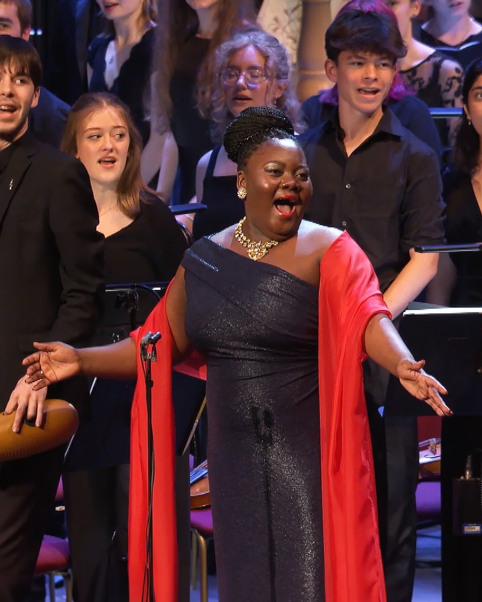 Soprano Masabane Cecilia Rangwanasha joins the The National Youth Orchestra on Errollyn Wallen's joyful new piece, The Whole World 🌍 📺 Watch NYO at the Proms on BBC iPlayer and BBC Four from 8pm tonight.
