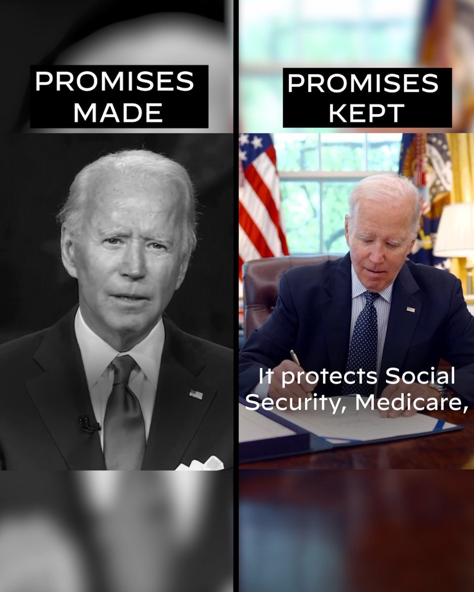 Three years ago, I accepted the Democratic nomination for president. Since then, we’ve worked to grow our economy, rebuild our infrastructure, and passed some of the most significant legislation of our time. We've gotten so much done, but we still have more work to do.