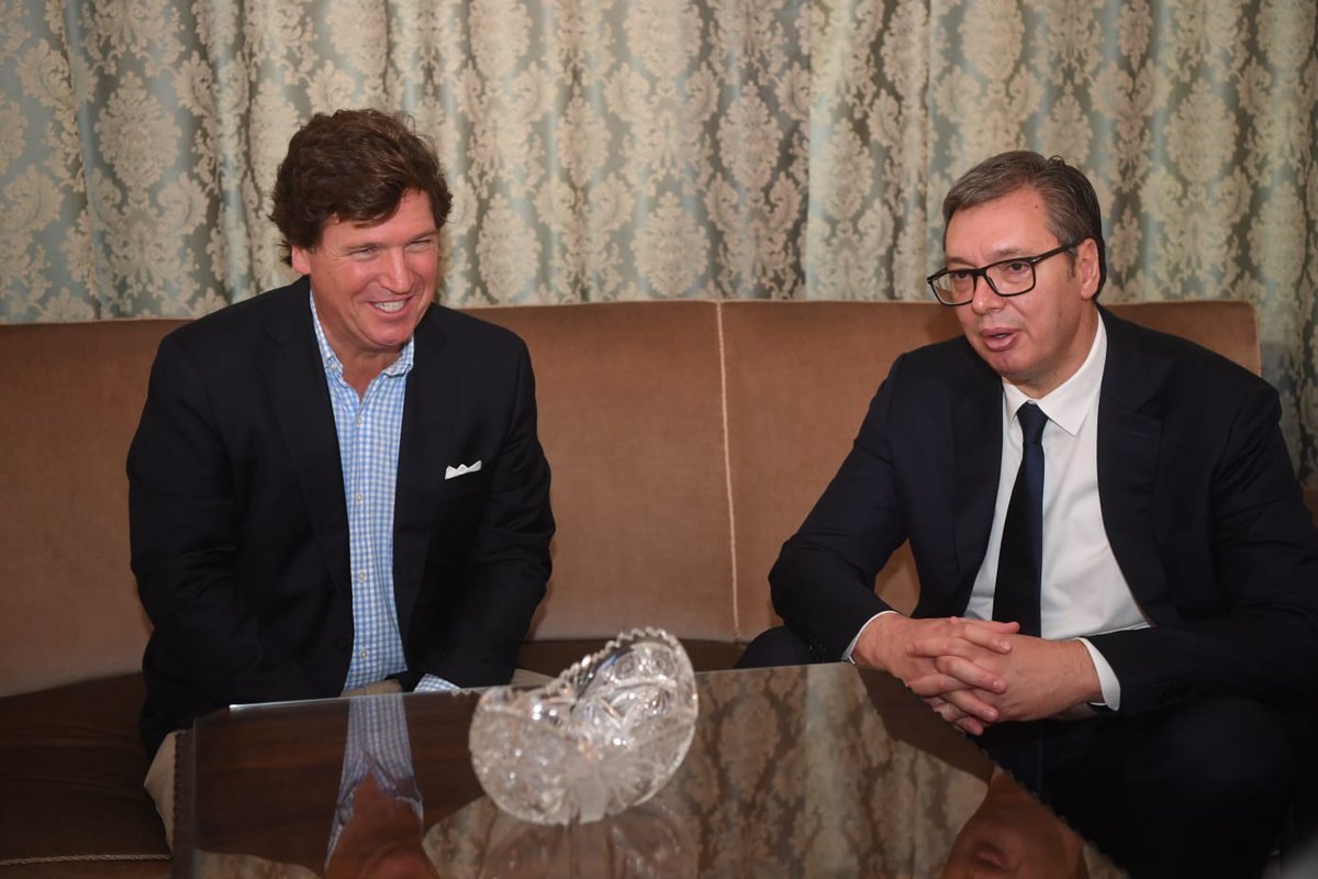 We just met with the President of Serbia, Aleksandar Vučić, at the Serbian Embassy in Budapest. Here’s what happened.