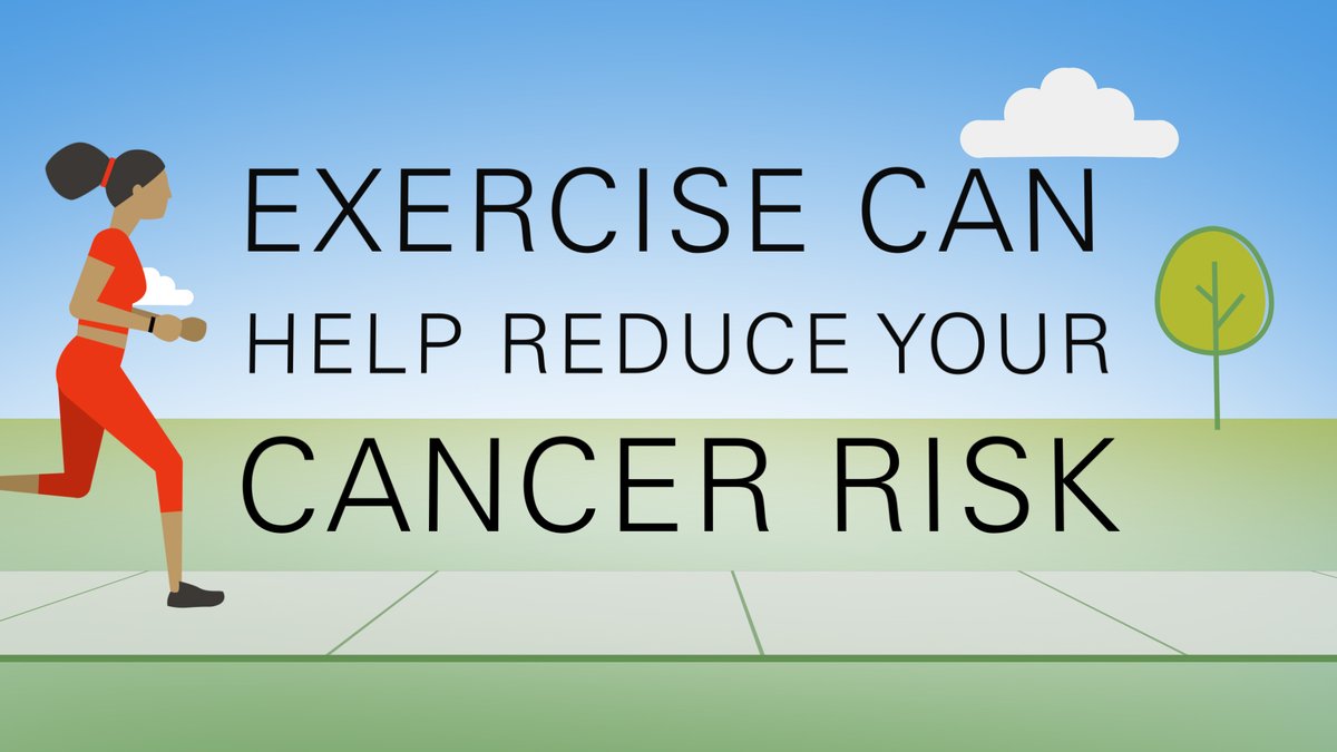 Regular exercise can help lower your cancer risk. Watch to learn how much you should exercise each week. #CancerPrevention #EndCancer