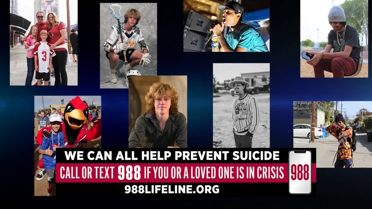 We’re thinking about our Cardinals family during this incredibly difficult time. We can all help prevent suicide. If you, a family member, or a loved one feel like you have nowhere to turn, please visit