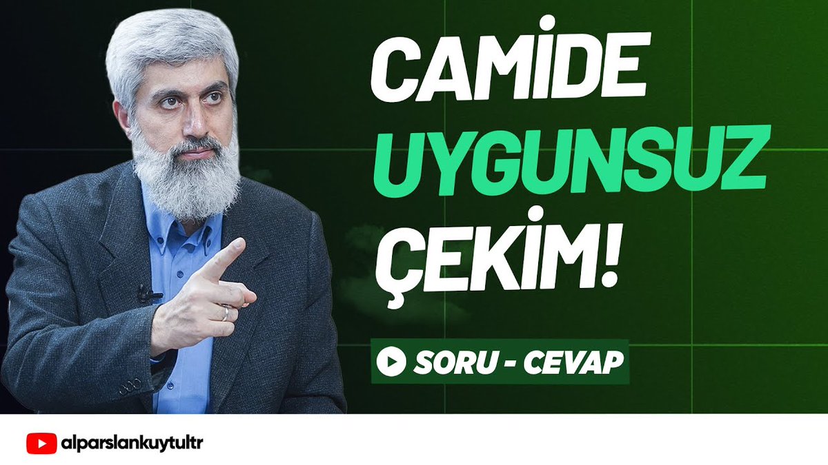 SORU - CEVAP | Kocatepe Camiinde Çekilen Uygunsuz Fotoğraflar Hakkında: Bu şekilde yavaş yavaş camilerin kutsallığı yıpratılıyor, camiler değersizleştiriliyor, aşağılanıyor. Bunlar aslında planlı yapılan işlerdir.