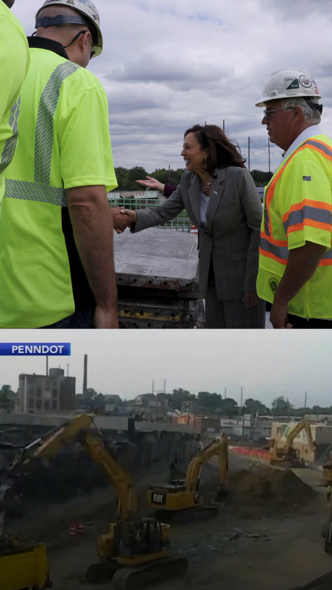 Experts said re-opening I-95 would take months — these extraordinary workers partnered with the Biden-Harris Administration to finish the job in just 12 days.