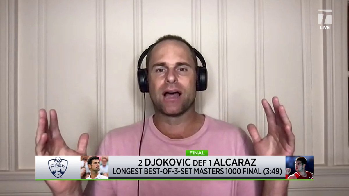 Immediate reactions from andyroddick and Chanda Rubin on that epic Cincinnati final! Steve Weissman | #TCLive