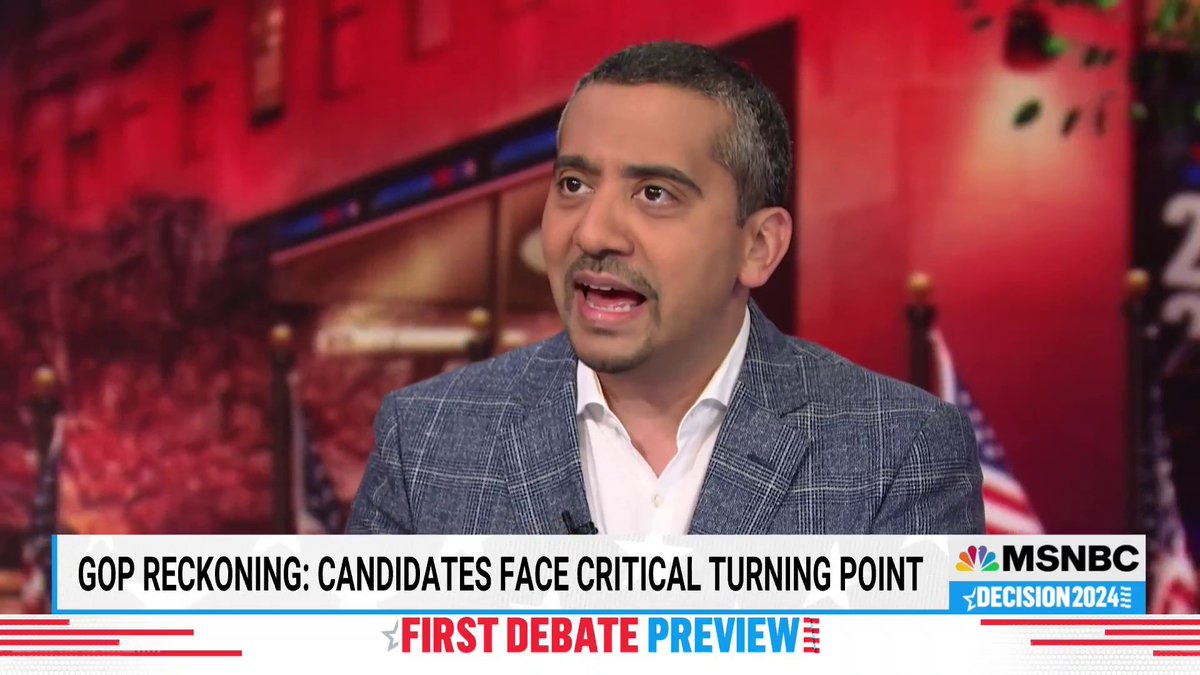 "If they don't go after Donald Trump, they're not really debating," Mehdi Hasan says about the GOP candidates. "They're either running for vice president or they are hoping that he disappears in a legal fog."