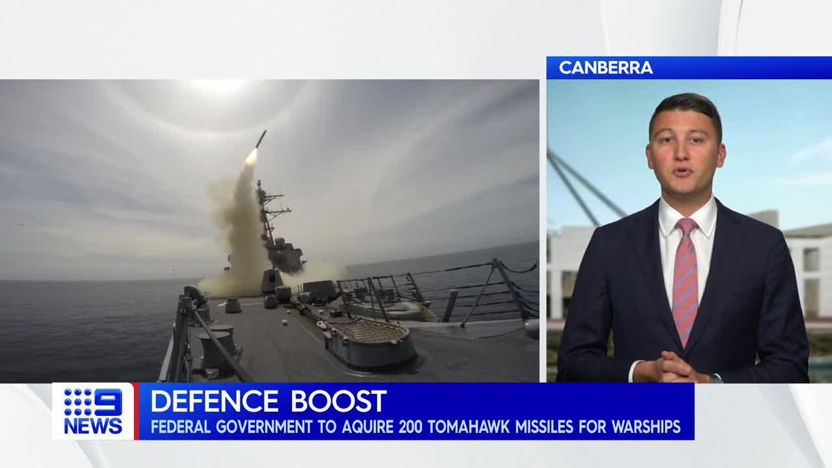 The Albanese government has unveiled a $1.7 billion spend on hi-tech, long-range missiles, capable of striking an enemy 1,500 kilometres away. Reece D'Alessandro has more on the deal. #9News