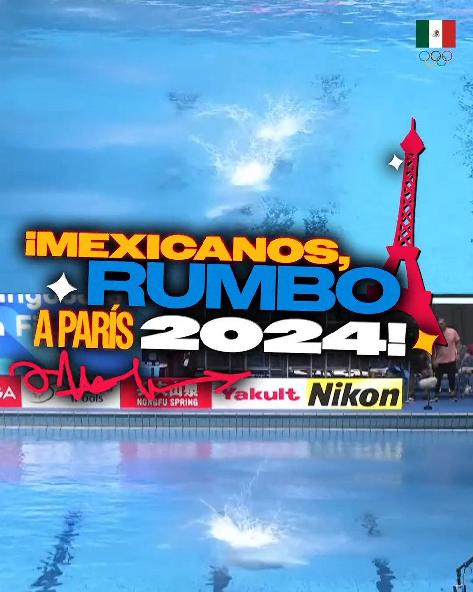 Los clavadistas Osmar Olvera, Kevin Berlín y Randal Willars serán parte del equipo mexicano en Santiago 2023 y en los Los Juegos Olímpicos #París2024. 🇲🇽 ¡Orgullo nacional!