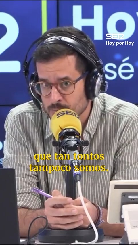 Que tan tontos no somos. La reacción de José Luis Sastre al beso de Rubiales a Jenni Hermoso.
