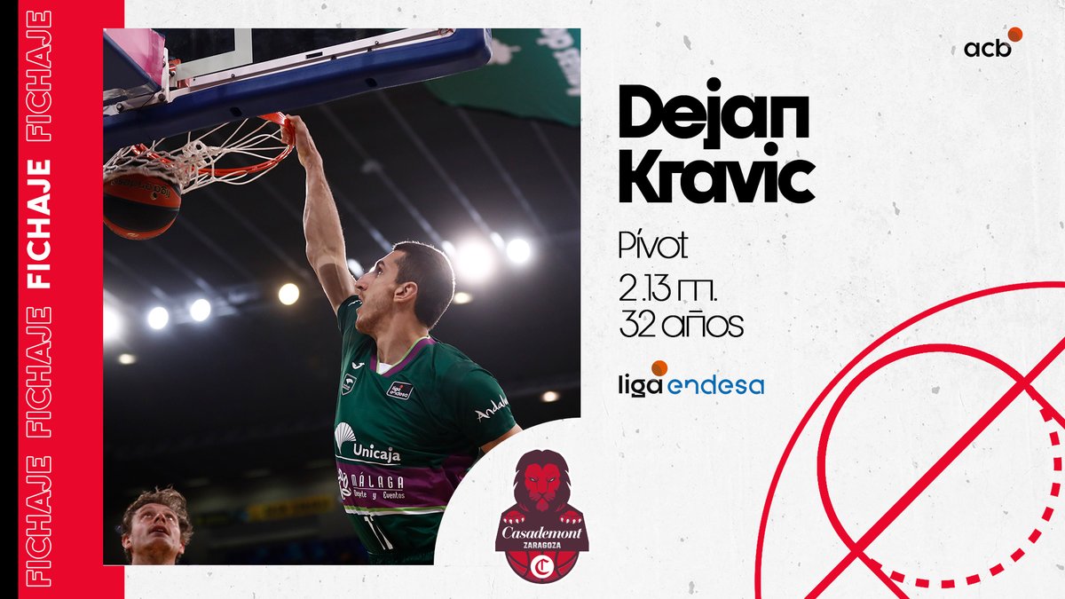 ⛔️ 𝙄𝙣𝙩𝙞𝙢𝙞𝙙𝙖𝙘𝙞𝙤́𝙣 ⚡️ 𝙀𝙣𝙚𝙧𝙜𝙞́𝙖 💪 𝙋𝙤𝙙𝙚𝙧𝙞́𝙤 𝙛𝙞́𝙨𝙞𝙘𝙤 ¡Los nuevos ingredientes que trae 𝘿𝙀𝙅𝘼𝙉 𝙆𝙍𝘼𝙑𝙄𝘾 a su nueva casa en la #LigaEndesa: Casademont Zaragoza! 😤 Dejan Kravic