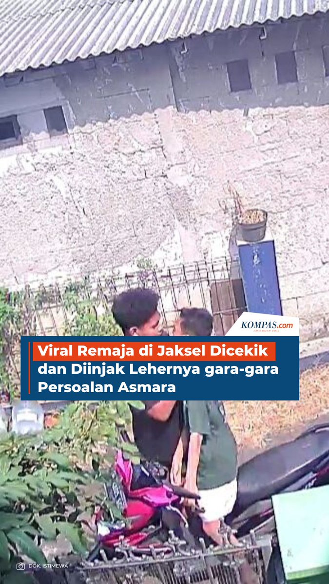 Viral Seorang Remaja di Jakarta Selatan Dicekik dan Diinjak Lehernya gara-gara Persoalan Asmara.