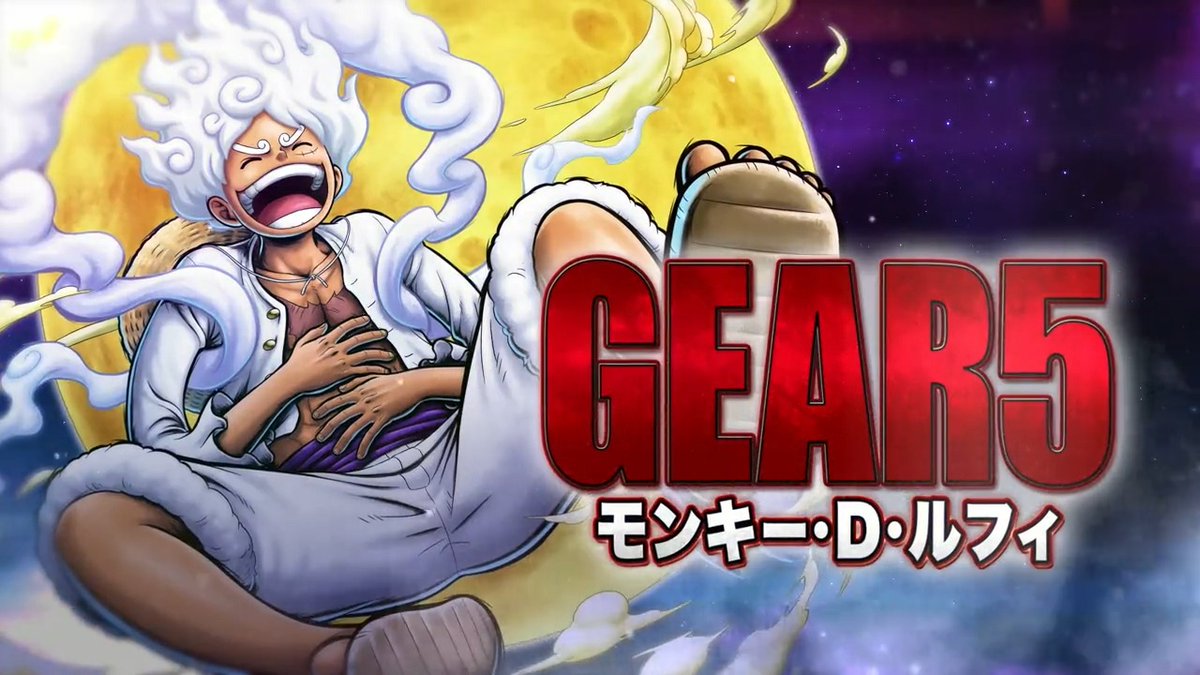 【#ギア5 ルフィ PV公開！RT・いいねキャンペーン】 8/23より「ギア5 モンキー・D・ルフィ」参戦！ 全世界のRT・いいねの合計が50,000達成で「虹のダイヤ×20」をプレゼント🎁 この投稿をRT・いいねしよう！ ⏰8/25 23:59(JST)まで #バウンティラッシュ1億DL突破 #バウンティラッシュ #ONEPIECE