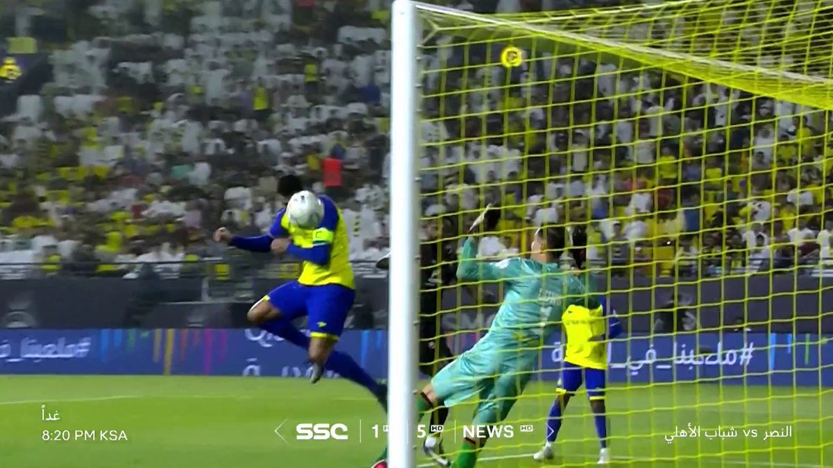 🚨 قنوات SSC تُعلن عن نقل مباراة النصر السعودي و شباب الاهلي الاماراتي في تصفيات التأهل لدوري المجموعات عبر قناة SSC news #المفتوحة