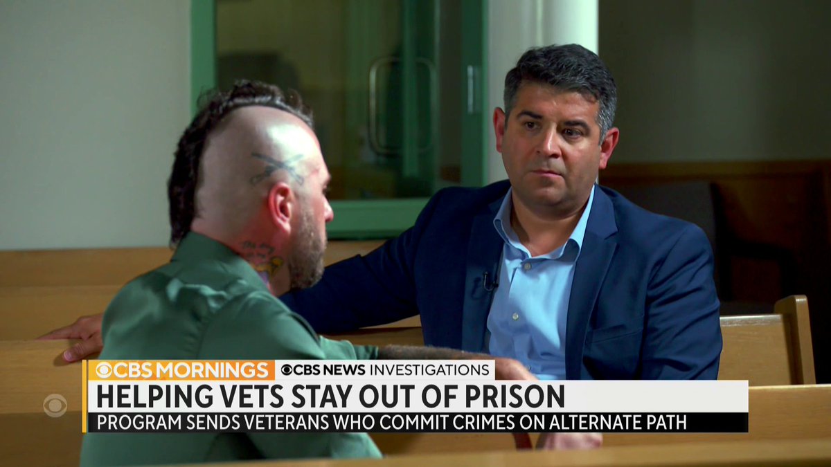 The judge in this Texas courtroom doesn’t put veterans who commit crimes in jail — instead, he runs a program that puts them on a path of rehabilitation. When it works, it wipes their records clean and provides a new beginning for those who have served the country.